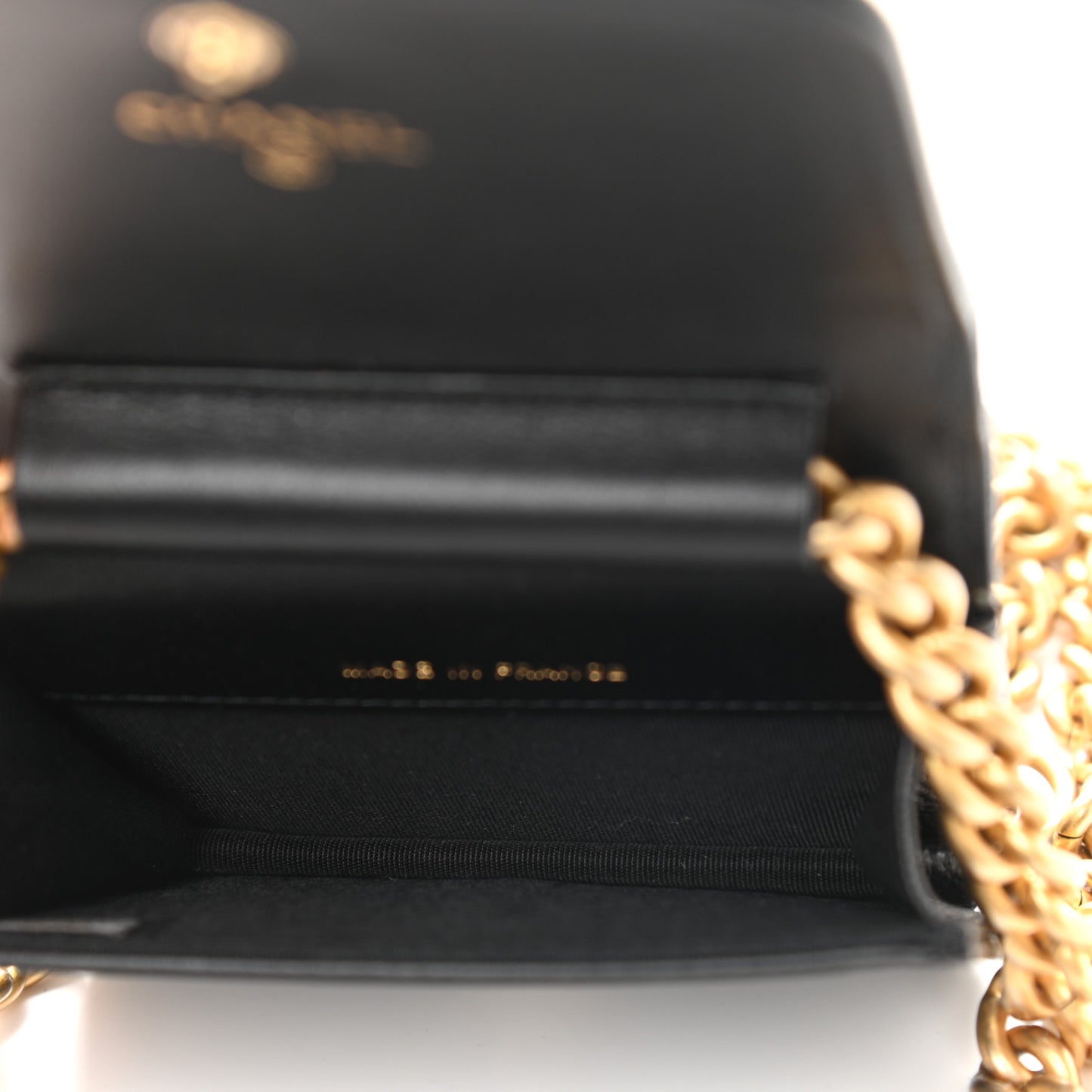 Caviar Chevron Quilted Boy Flap Waist Belt Bag Black