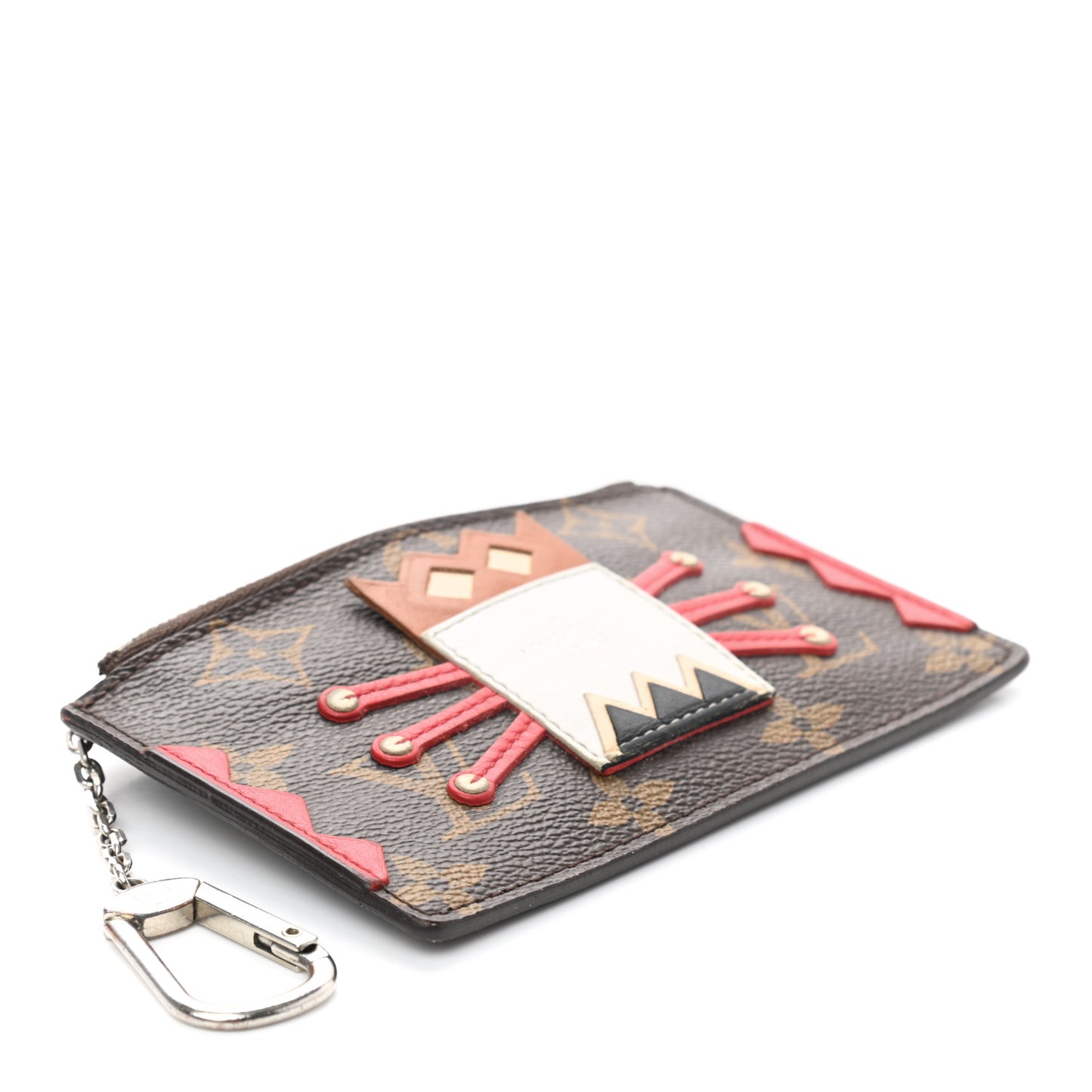 Monogram Tribal Key Pouch