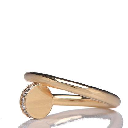 Cartier 18K Yellow Gold Diamond Juste Un Clou Ring 50 5.25 3 of 6