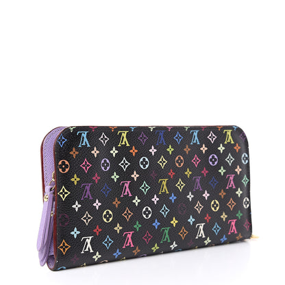 Louis Vuitton Monogram Multicolor Insolite Wallet Black Violet 3 of 6