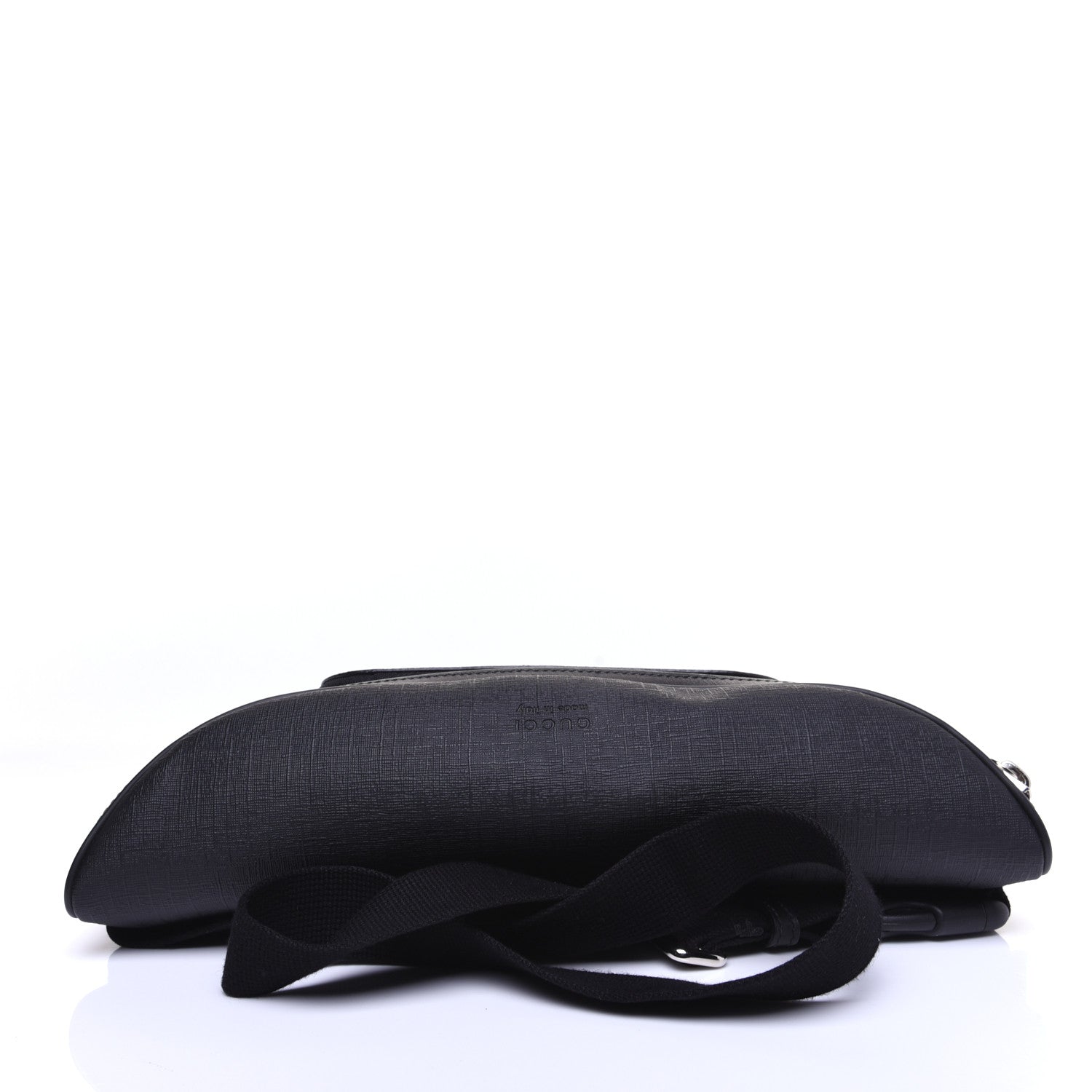 Gucci GG Supreme Monogram Belt Bag Black 11 of 12