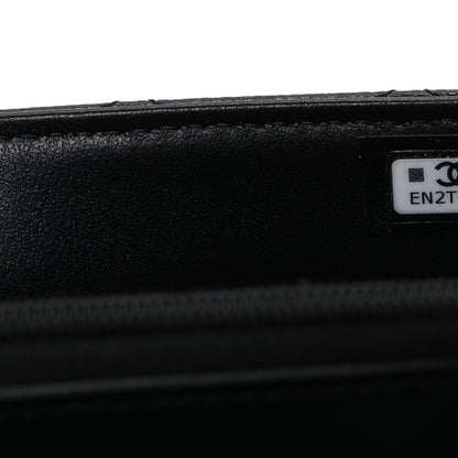 Chanel Caviar Quilted Trendy Handle Clutch With Chain Black 8 of 11