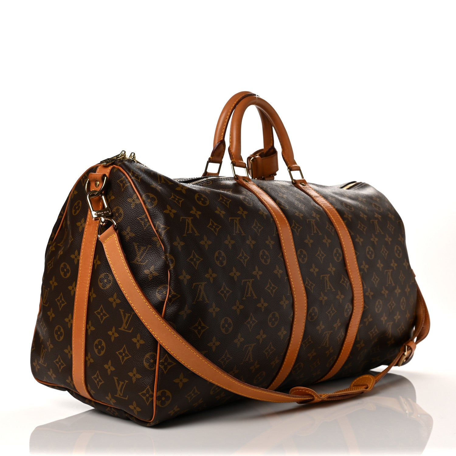 Louis Vuitton Monogram Keepall Bandouliere 55 3 of 15