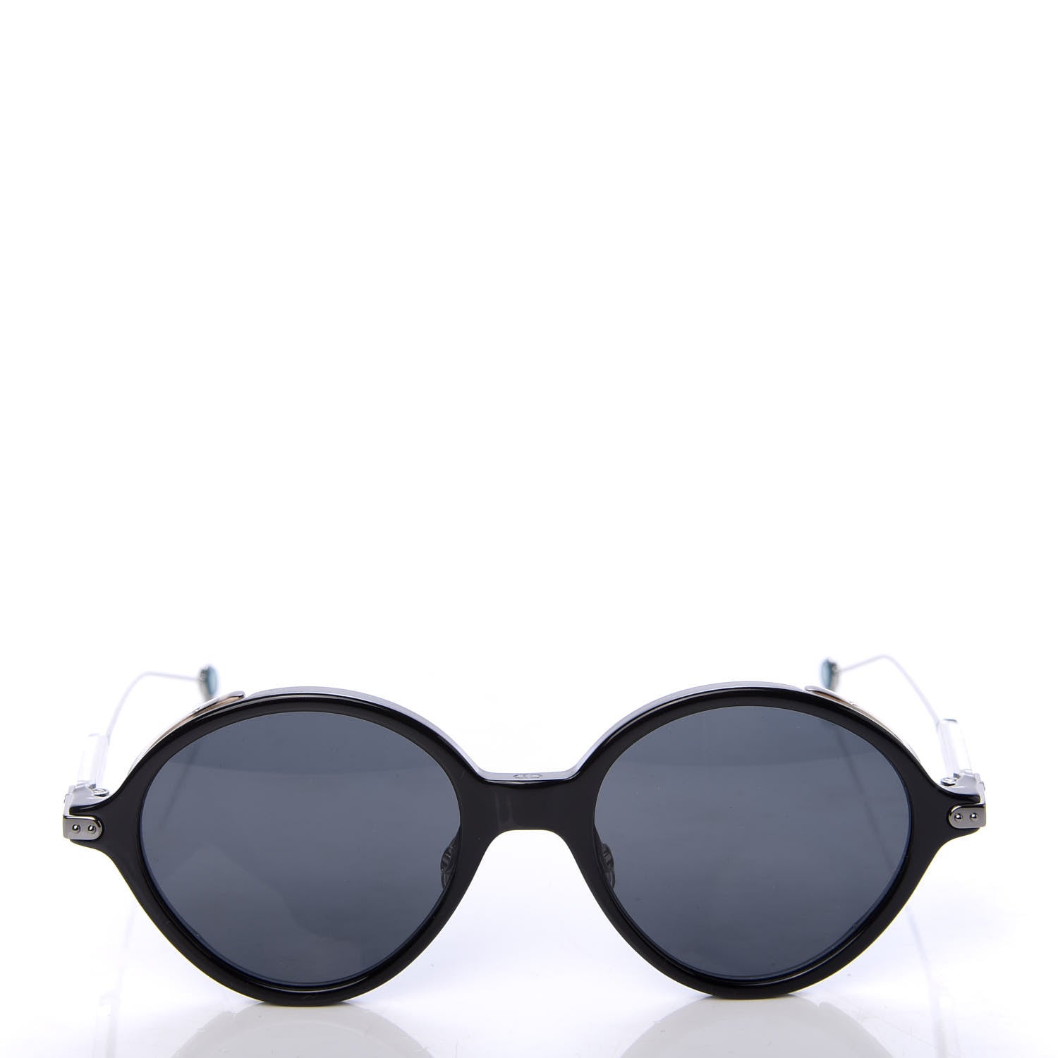 Christian Dior Acetate Umbrage Round Sunglasses Tortoise Black 2 of 7