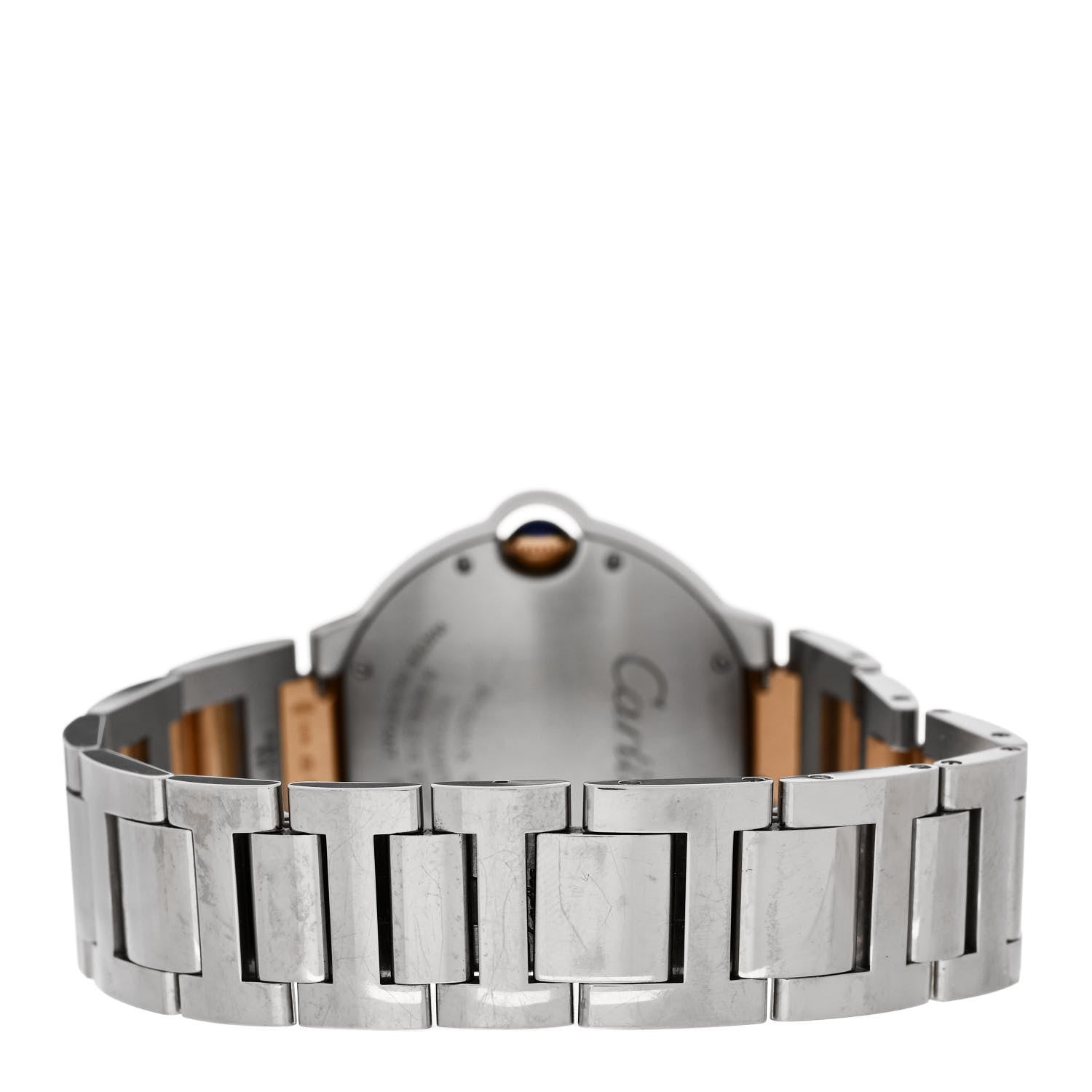 Cartier Stainless Steel 18K Pink Gold Diamond 36mm Ballon Bleu De Cartier Automatic Watch 3 of 4