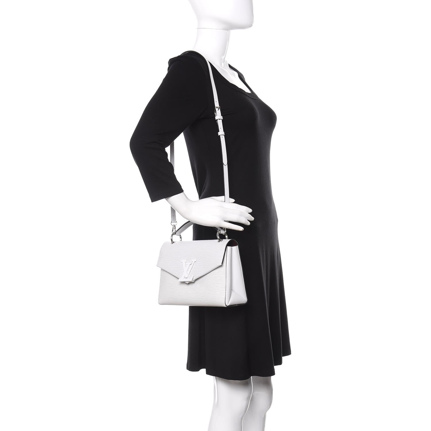 Louis Vuitton Epi Pochette Grenelle White 2 of 10