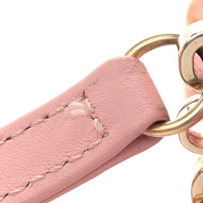 Chanel Tweed Quilted Small CC Filigree Vanity Case Pink 12 of 14
