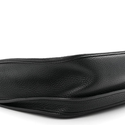 Hermes Taurillon Clemence Evelyne III GM Black 9 of 10
