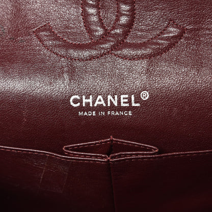 Chanel Lambskin Quilted Medium Double Flap Black 9 of 15