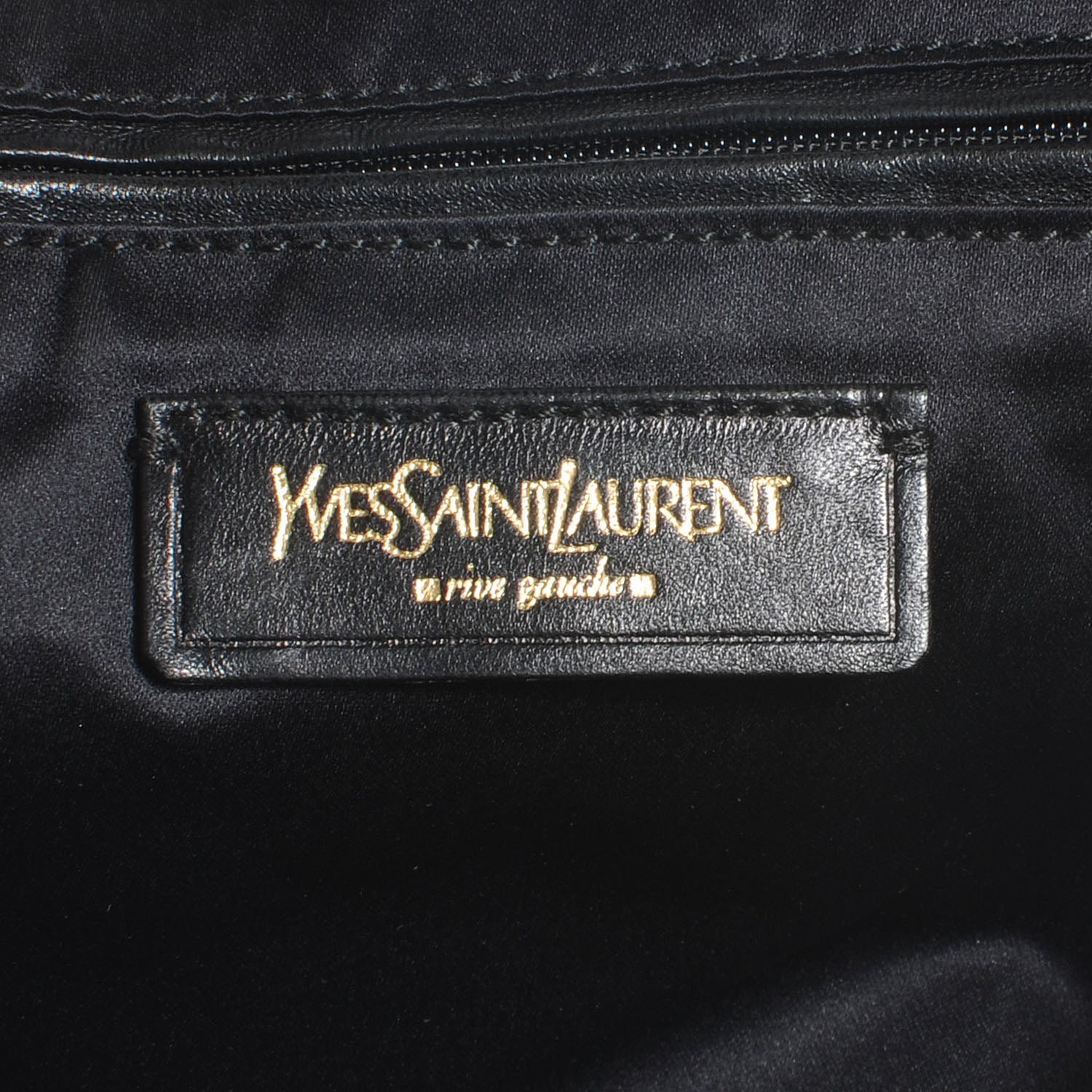 Saint Laurent Leather Oversized Muse Black 6 of 7