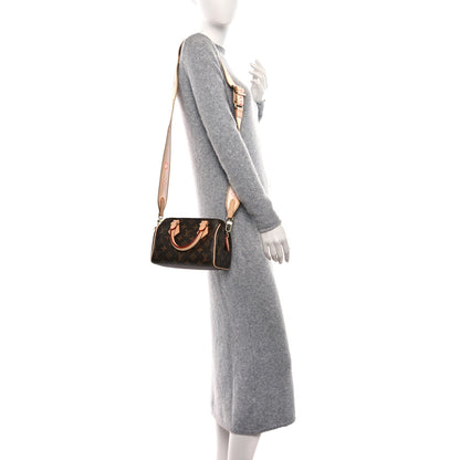 Louis Vuitton Monogram Speedy Bandouliere 20 Pink Orange 2 of 8