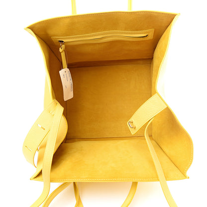 Celine Supple Calfskin Medium Phantom Luggage Sun Yellow 4 of 11