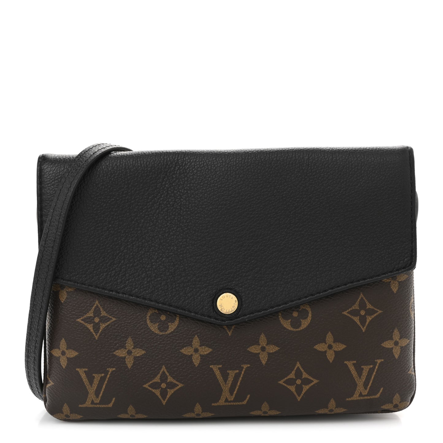Monogram Twice Pochette Black