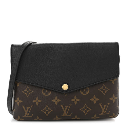 Louis Vuitton Monogram Twice Pochette Black 1 of 12