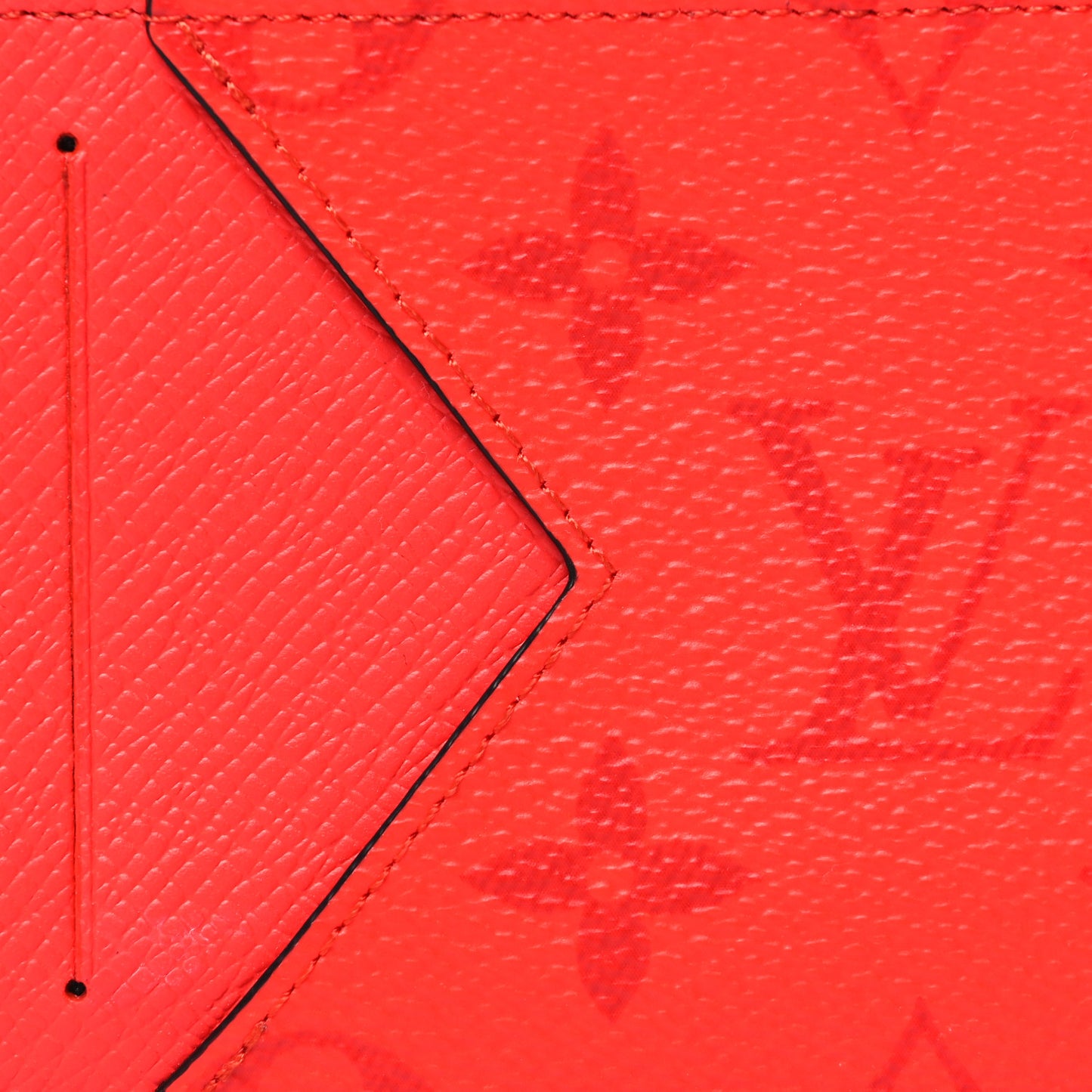 Taigarama Coin Card Holder Fire Red