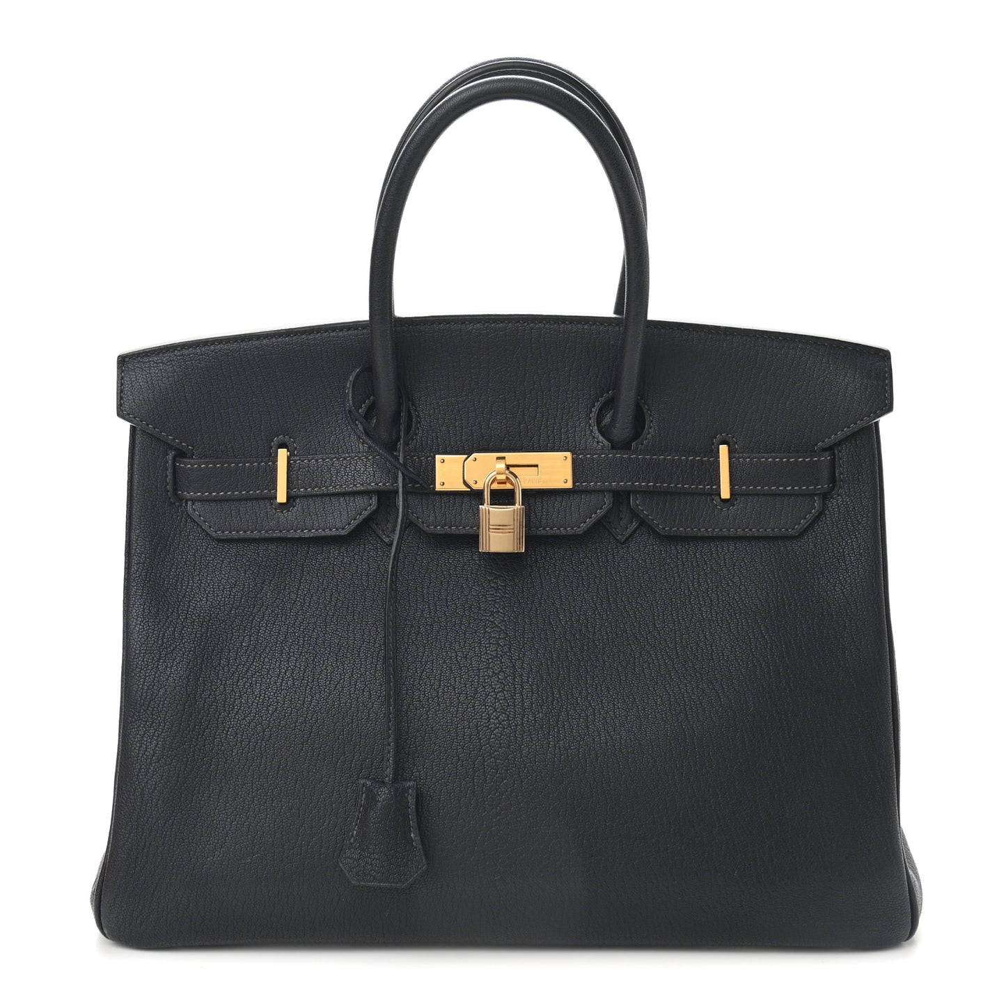 Chevre de Coromandel Birkin 35 Bleu Indigo