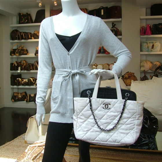 Leather Tweed PORTOBELLO Black White