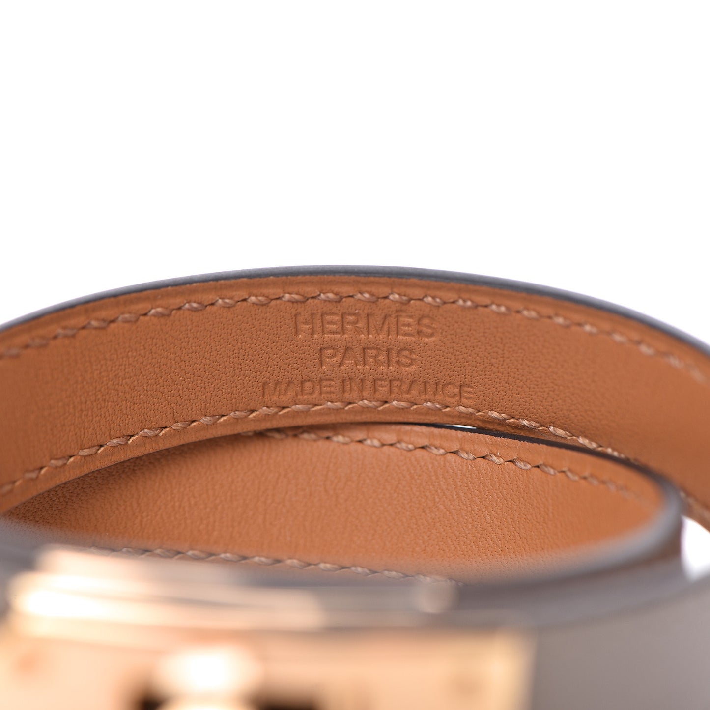 Box Kelly Double Tour Bracelet T3 Gris Tourterelle