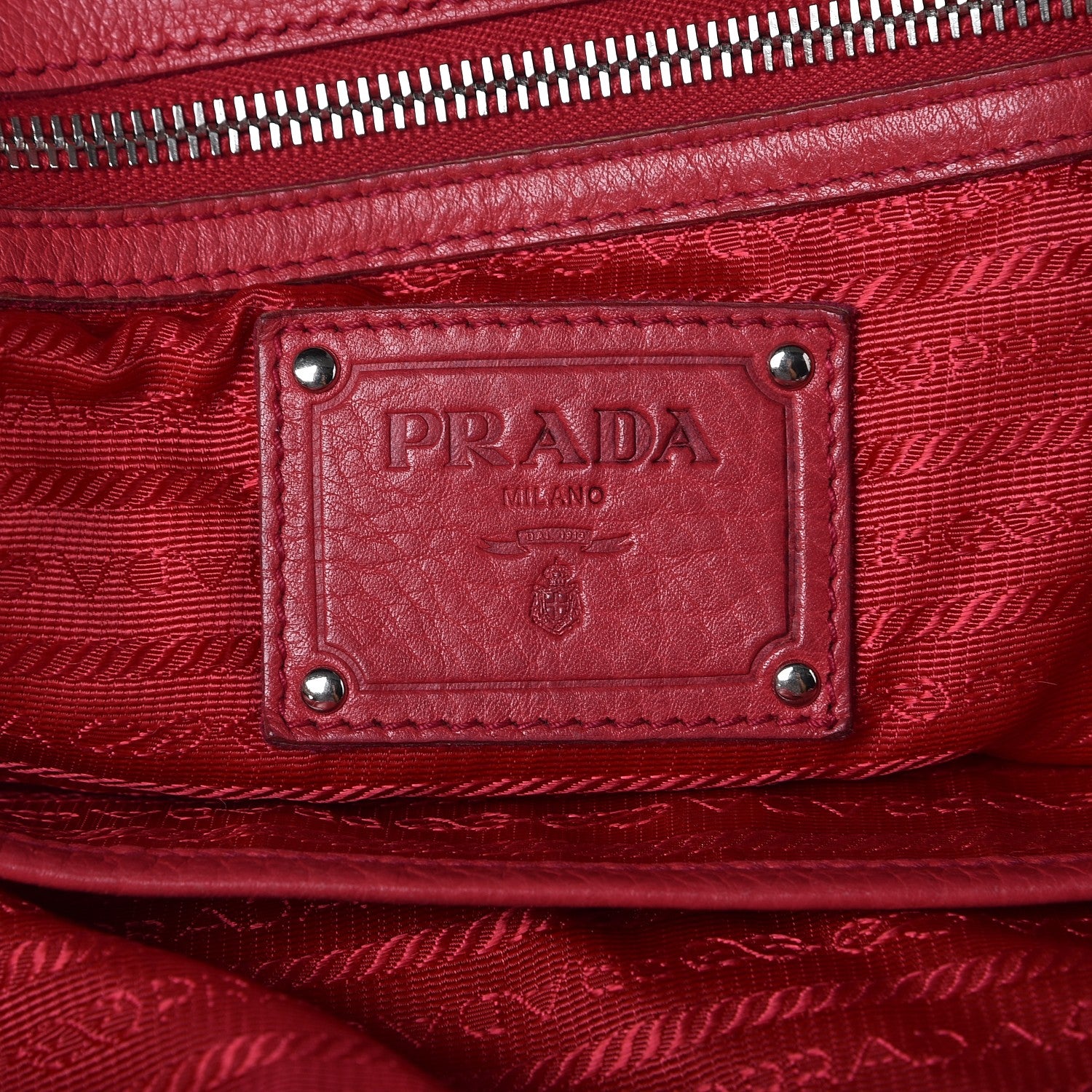 Prada Vitello Phenix Tote Peonia 6 of 26