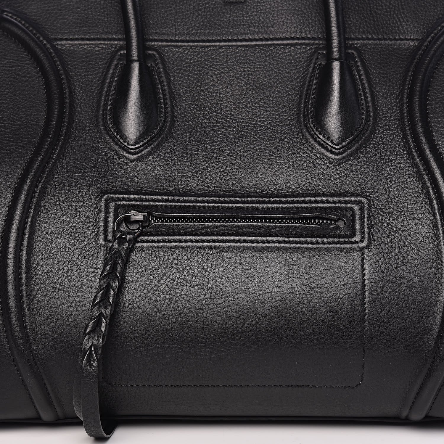 Celine Supple Calfskin Medium Phantom Luggage Black 13 of 13