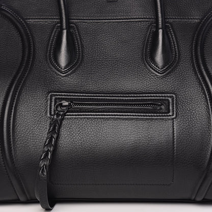 Celine Supple Calfskin Medium Phantom Luggage Black 13 of 13