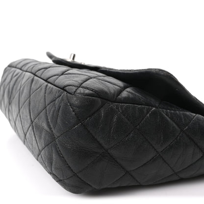 Chanel Lambskin Quilted Jumbo Single Flap Black 10 of 10