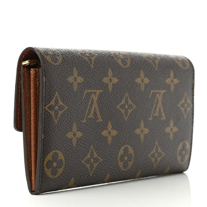Louis Vuitton Monogram Sarah Wallet 3 of 7