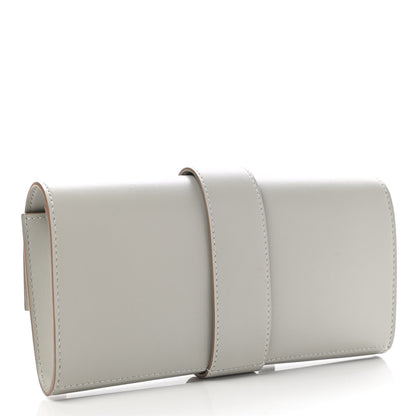 Hermes Tadelakt Medor Clutch 23 Gris Perle 2 of 7
