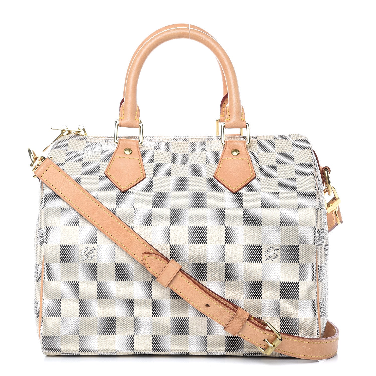 Louis Vuitton Damier Azur Speedy Bandouliere 25 1 of 19