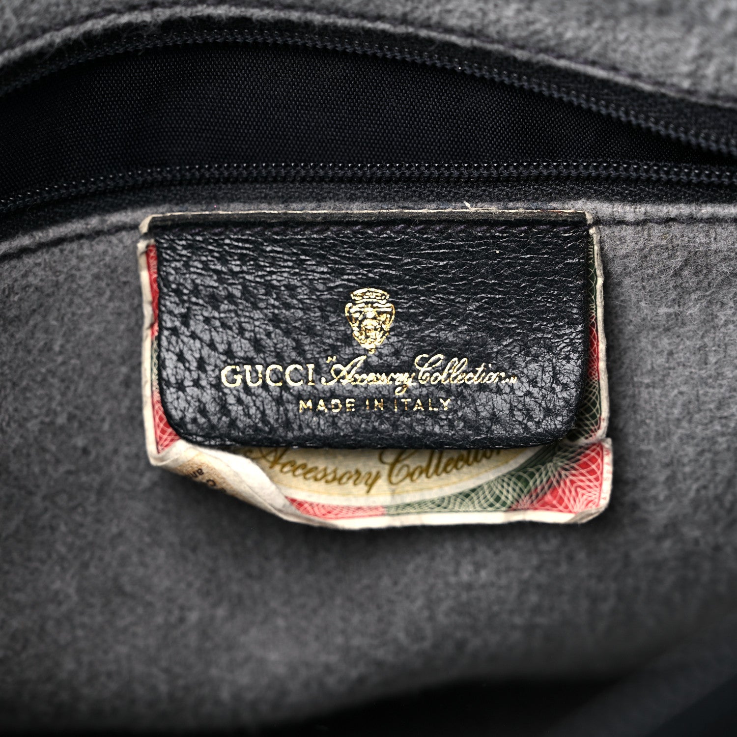 Gucci Monogram Vintage Web Boston Navy 6 of 12