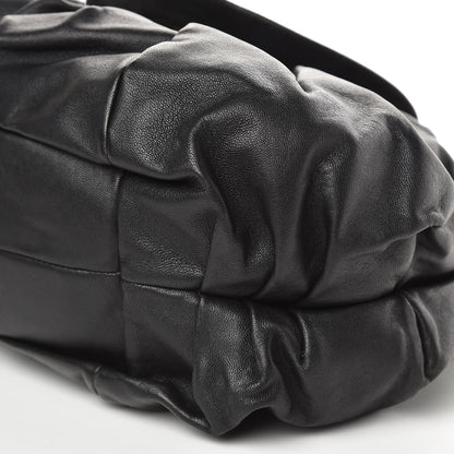 Christian Dior CHRISTIAN DIOR Lambskin Jazzclub Shoulder Bag Black 6 of 13