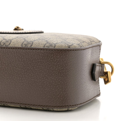 Gucci GG Supreme Monogram Web Neo Vintage Shoulder Bag Beige New Acero Crop 10 of 13