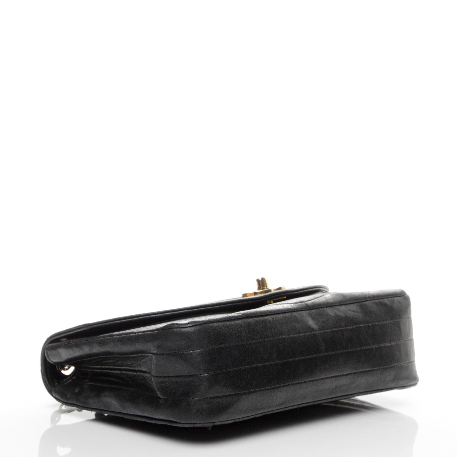 Chanel Lambskin Quilted Small Single Flap Black 4 of 8