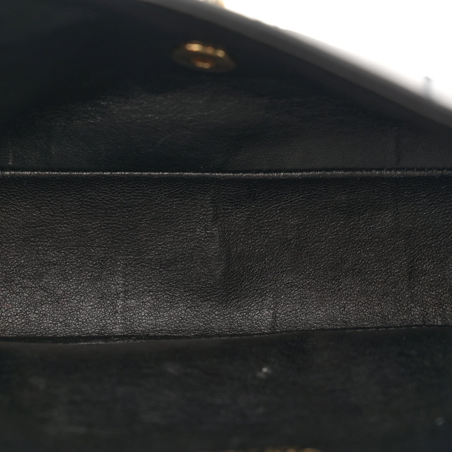 Chanel Lambskin Stitched Chocolate Bar Single Flap Black 5 of 13