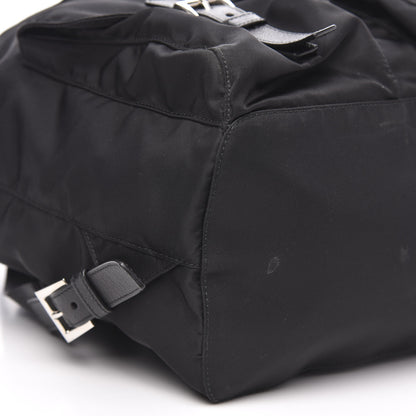 Prada Tessuto Nylon Saffiano Medium Backpack Black 7 of 9