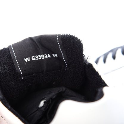 Chanel Calfskin Womens Logo Sneakers 39 White Black 10 of 11