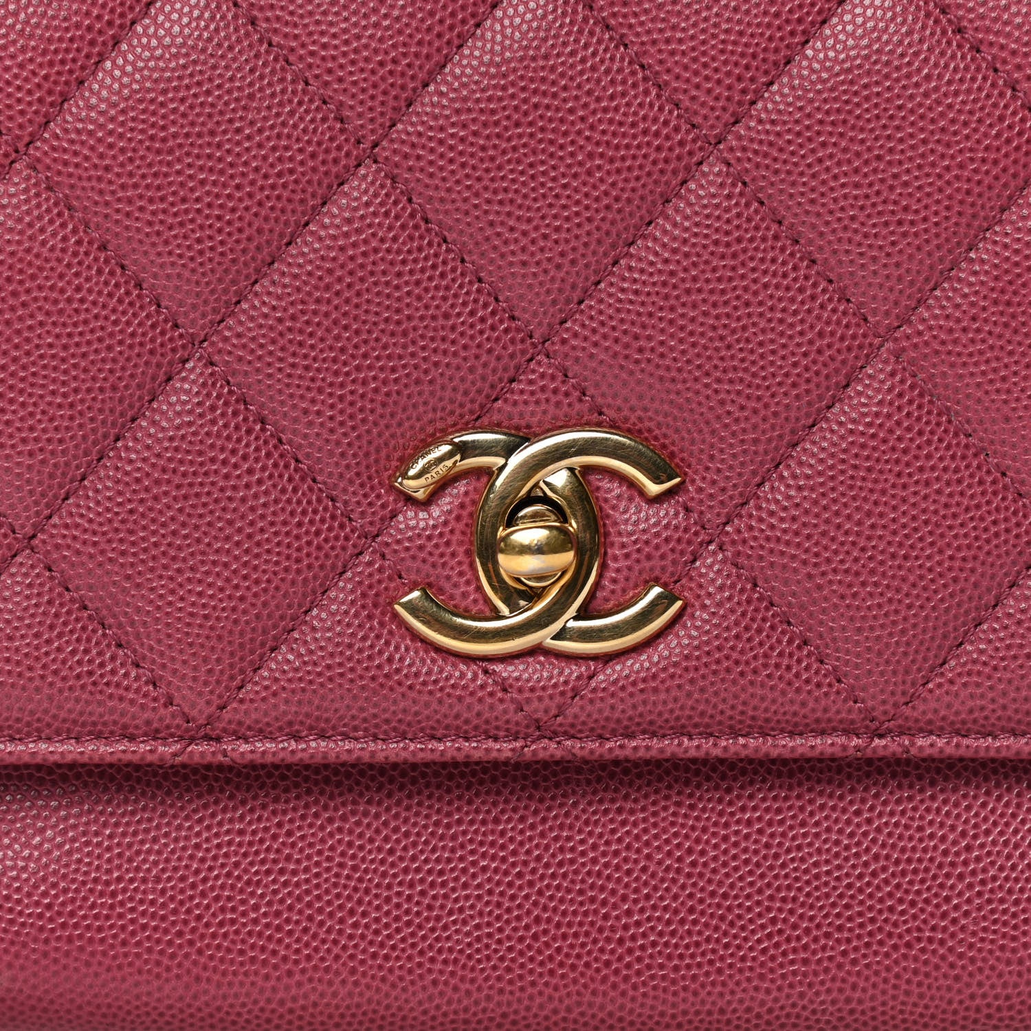Chanel Caviar Quilted Medium Business Affinity Flap Burgundy 8 of 8