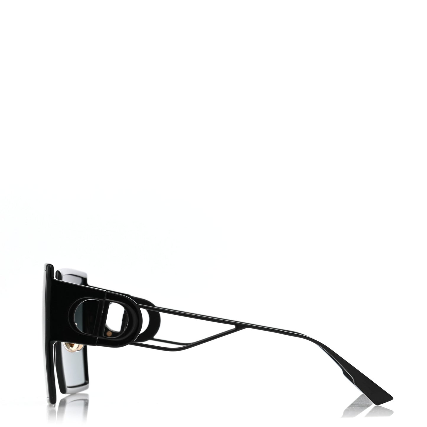Square 30 Montaigne Sunglasses Black