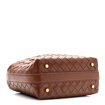 Bottega Veneta Calfskin Nappa Intrecciato Mini Wallace Sapele 4 of 10