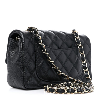 Chanel Caviar Quilted Mini Rectangular Flap Black 3 of 11
