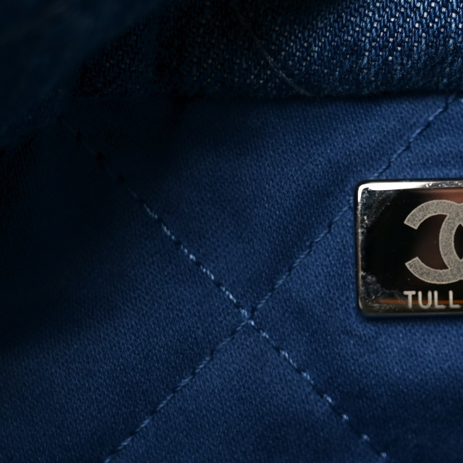 Chanel Denim Patchwork Logo Chanel 22 Blue 8 of 10