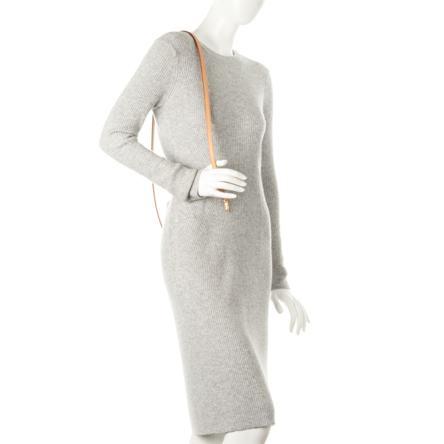Louis Vuitton Vachetta Long Shoulder Strap VVN 2 of 5
