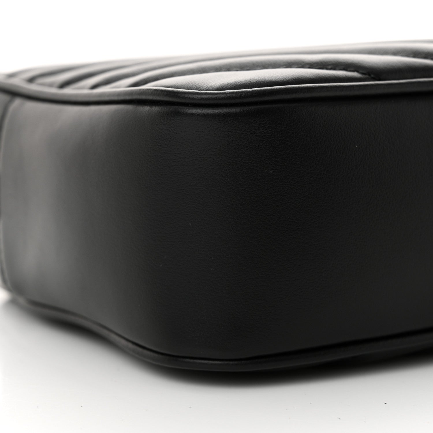 Saint Laurent Calfskin Matelasse Monogram Lou Camera Bag Black 9 of 10