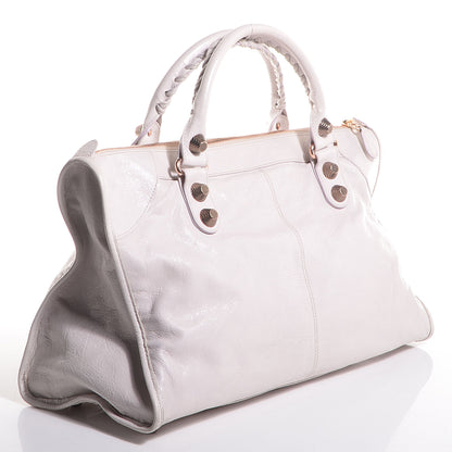 Balenciaga Agneau Giant 21 Rose Gold Hardware Work Nacre 3 of 11