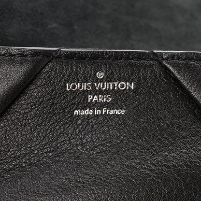 Louis Vuitton Calfskin Perforated Studded Love Note Black 7 of 10