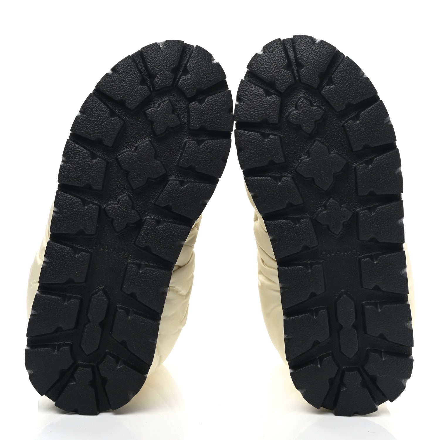 Prada Re-Nylon Piuma Triangle Logo Padded Drawcord 20mm Snow Boots 37 Avorio 5 of 9