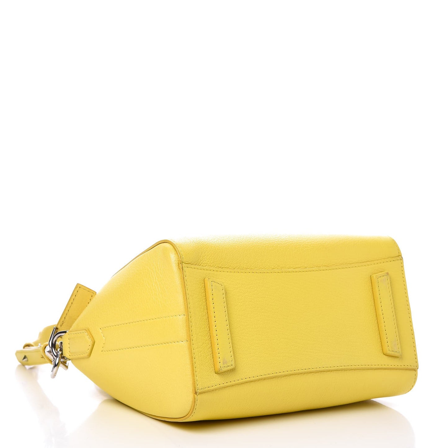 Sugar Goatskin Mini Antigona Yellow