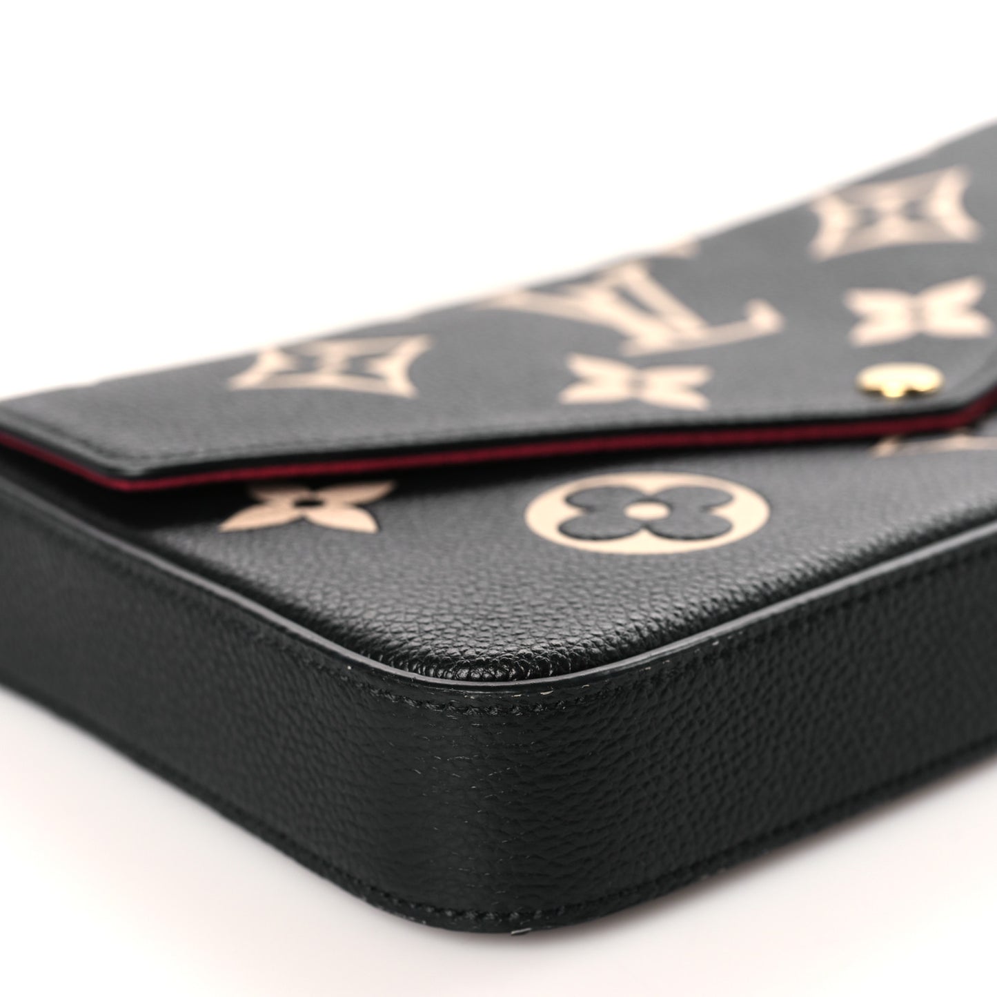 Empreinte Monogram Giant Felicie Pochette Black Beige
