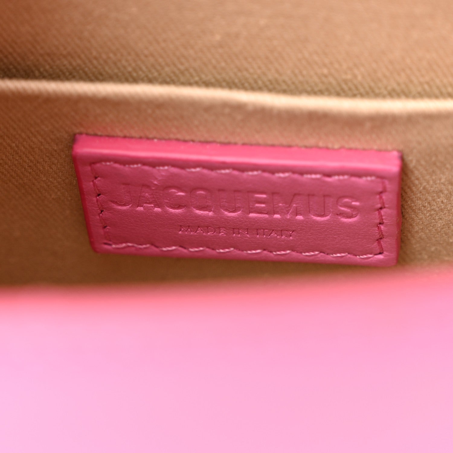 Jacquemus Smooth Calfskin Le Grand Chiquito Pink 6 of 10
