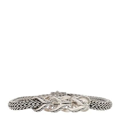 John Hardy Sterling Silver Asli Link Station Bracelet 1 of 3